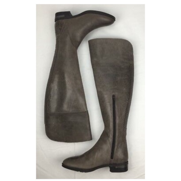 Vince Camuto Shoes - EUC Vince Camuto Pedra bomber distressed grey